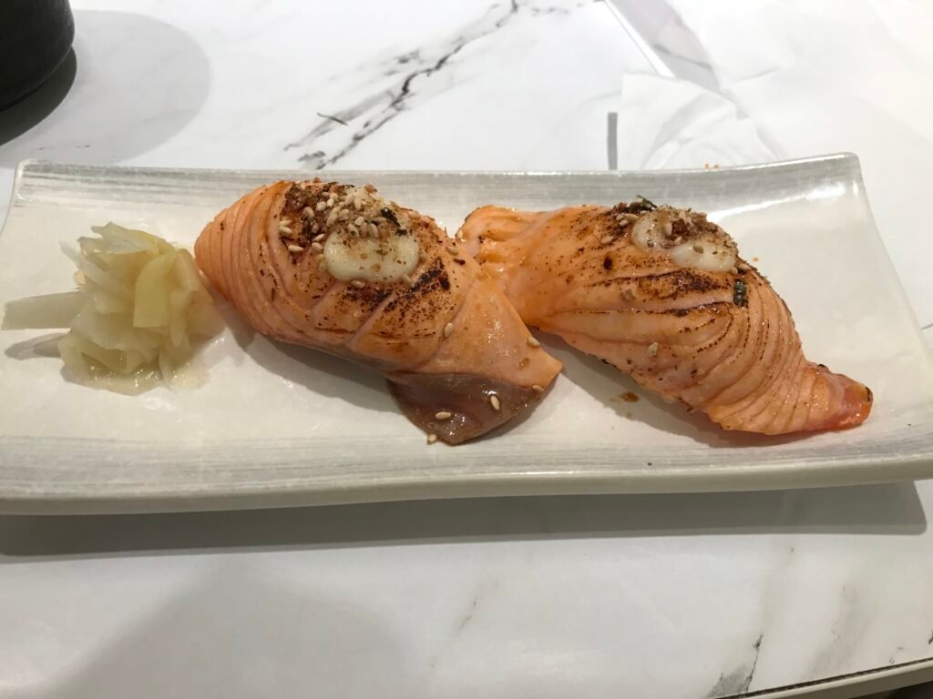 唐壽司7-炙燒鮭魚壽司
