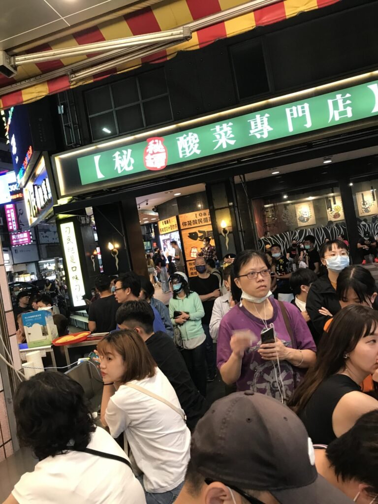 逢甲夜市2-一心素食臭豆腐