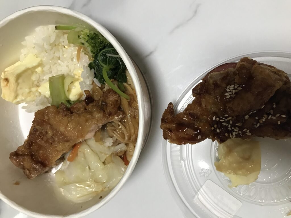 御燒烤肉便當店2-醬烤無骨鷄腿排飯