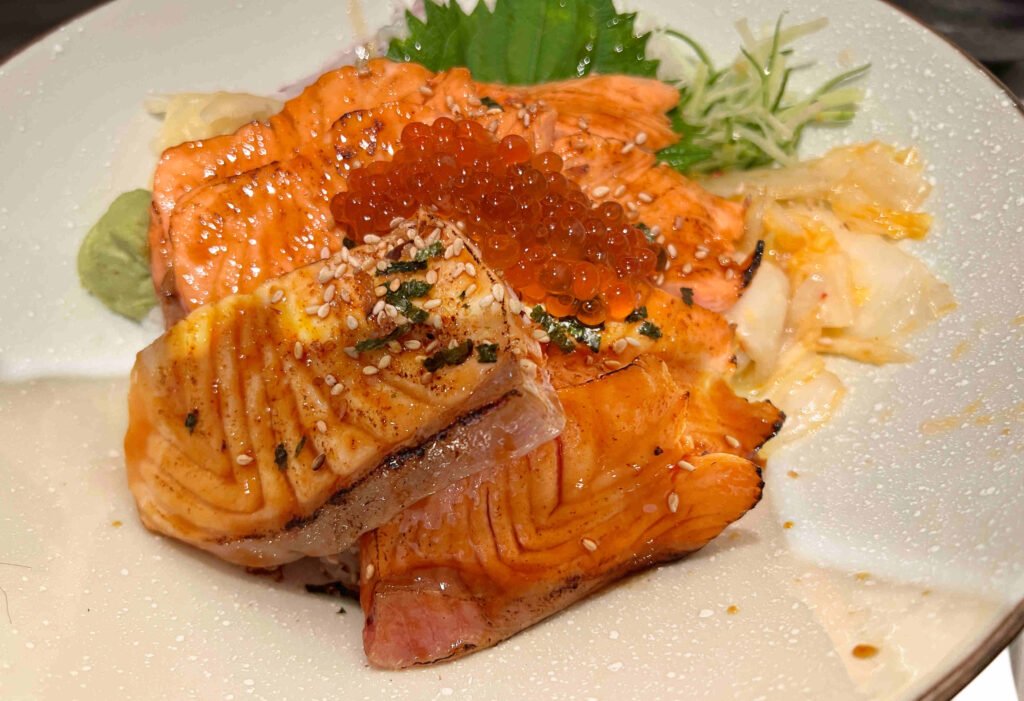唐壽司14-炙燒鮭魚親子丼2